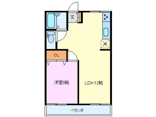 メゾンドスワローズの物件間取画像